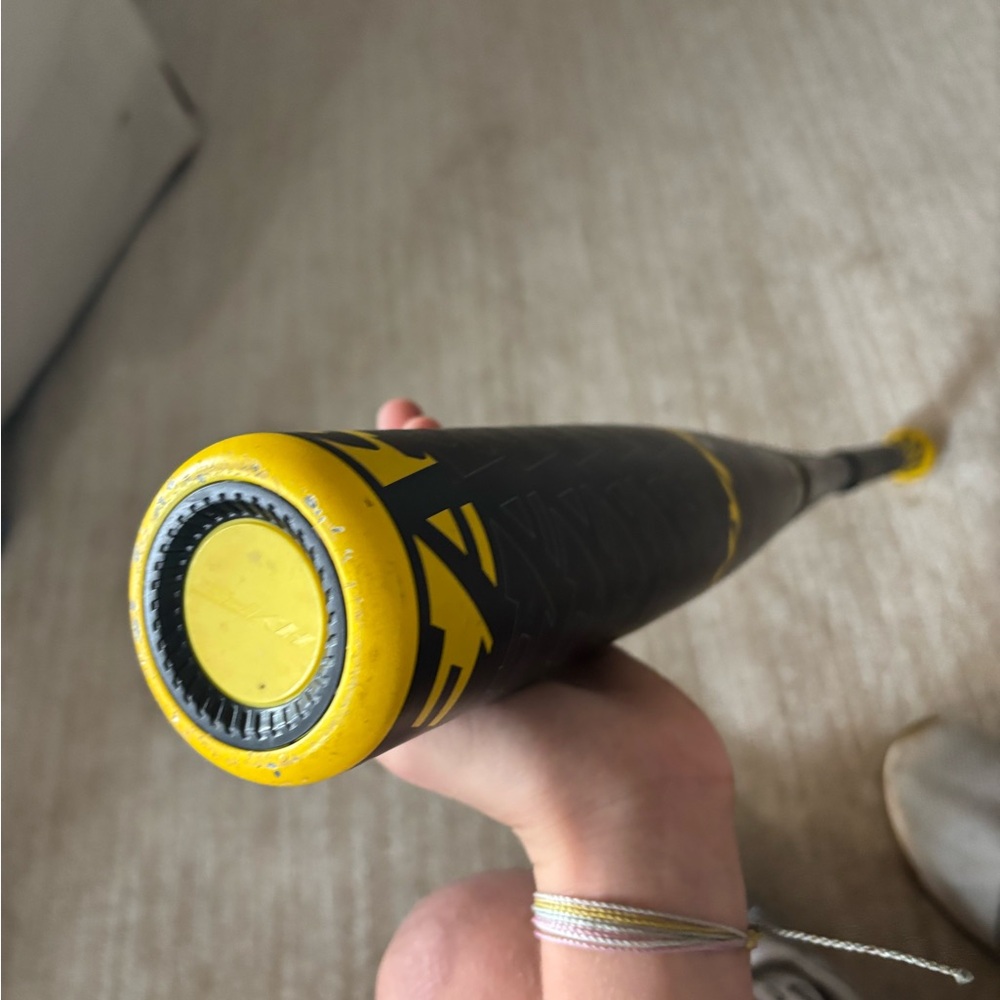 Easton Power Boost Baseball Bat - Yellow and Black